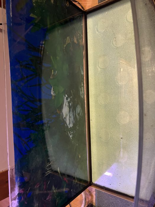 Akwarium panoramiczne z pokrywą