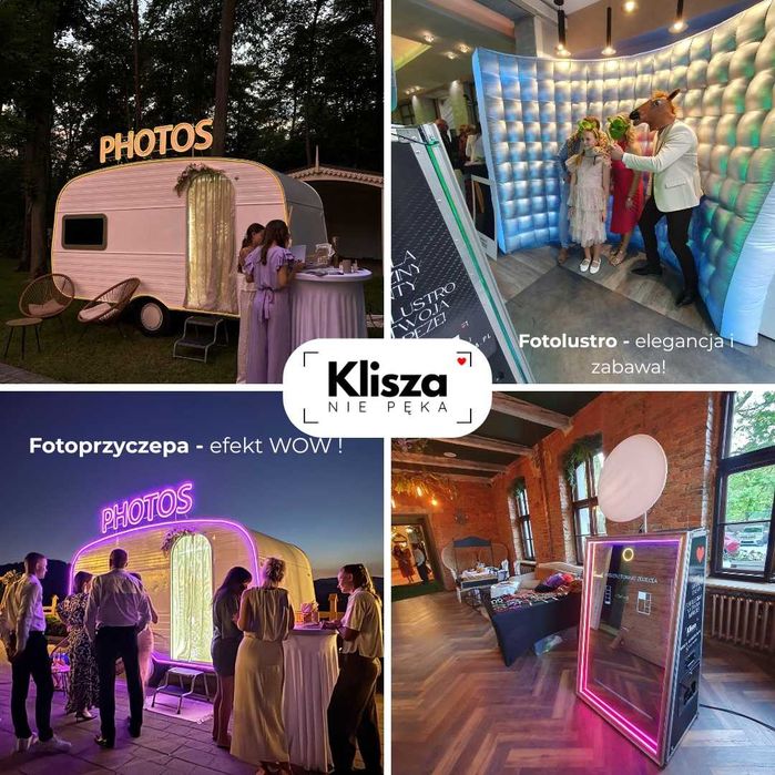 Fotolustro & Fotoprzyczepa na wesele | Atrakcja PREMIUM | Eventy