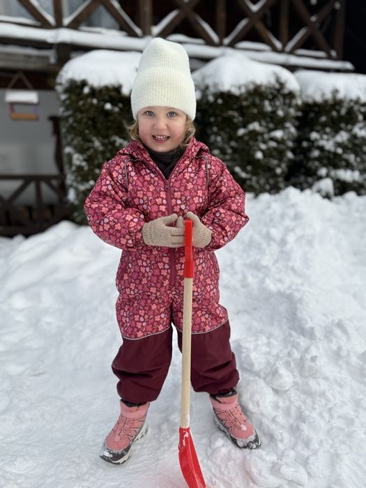 Зимовий комбінезон для дівчинки 98