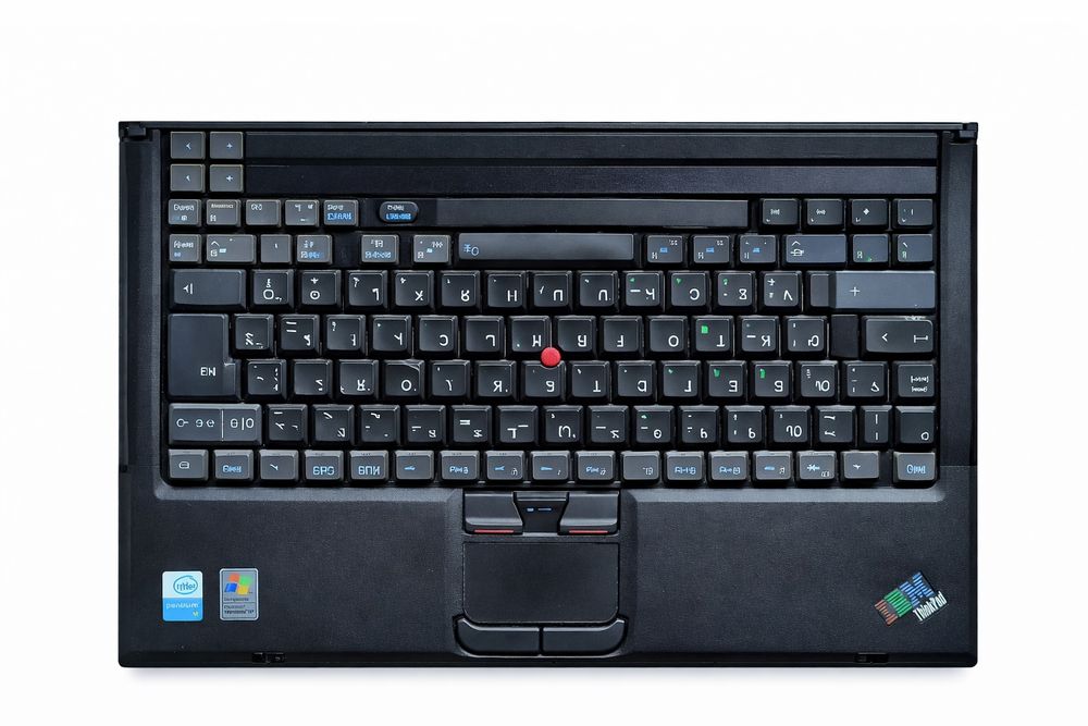 Laptop IBM Lenovo ThinkPad T40 zasilacz bateria dlugo trzyma (104)