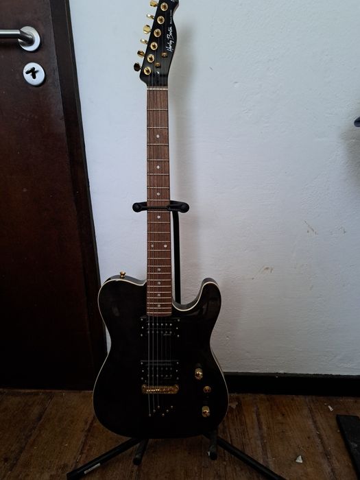 Guitarra eletrica Harley Benton TE-40 TBK Deluxe Series