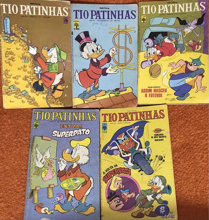 29 livros brasileiros de banda desenhada anos 70 80 e 90