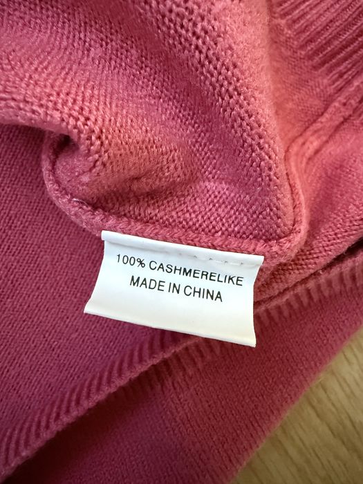 Kaszmirowy sweter R&C L