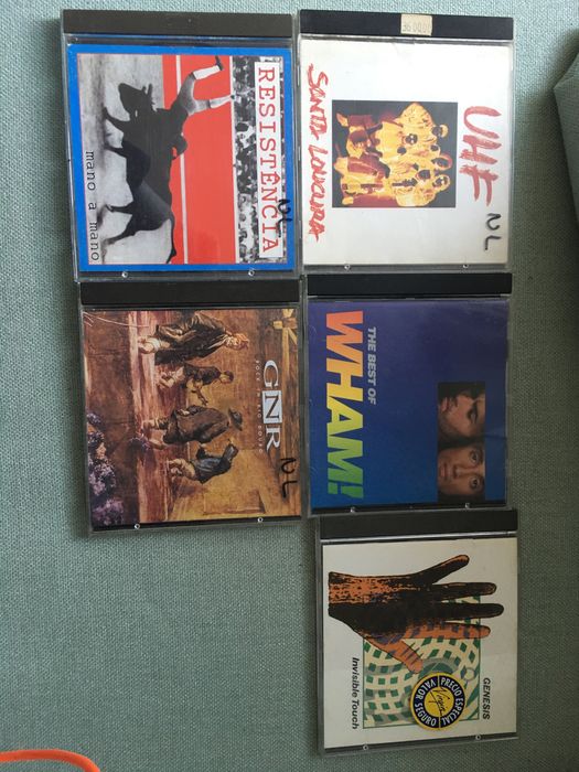 CD antigos em bom estado