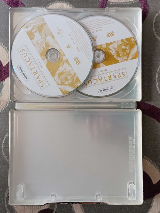[DVD / Spartacus / Edição de Coleccionador (Steelbook)]
