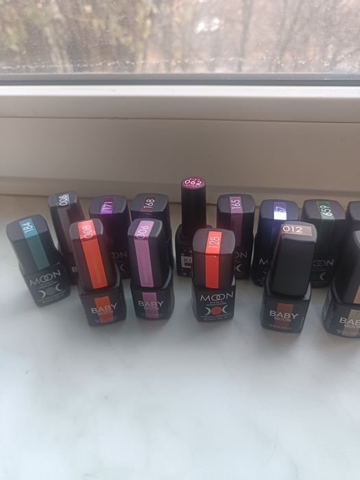Гель лаки нові МООN