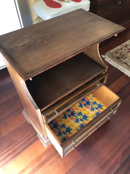 Conjunto Cómoda + 2 mesinhas e cabeceira