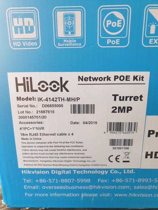 HiLook Model IK-4142TH-MH/P