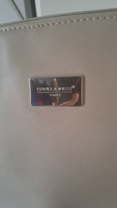 Dwukolorowa torebka listonoszka komunia wesele David Jones