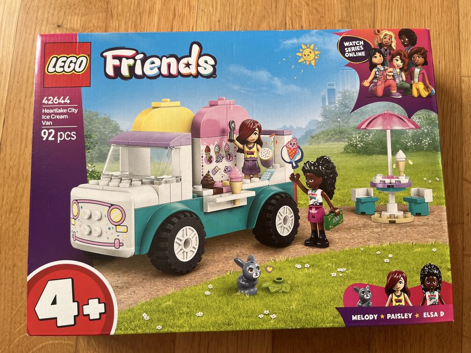 NOWE klocki Lego Friends 42644 Furgonetka z lodami