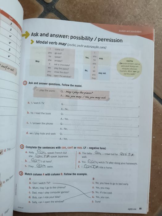 Gramática Inglês 2°ciclo