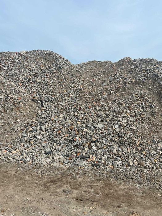 Gruz kruszony kruszywo betonowe-ceglane recykling gruz budowlany