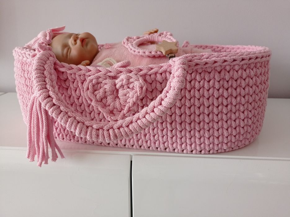 Kosz Mojżesza 50x28 cm dla lalki
