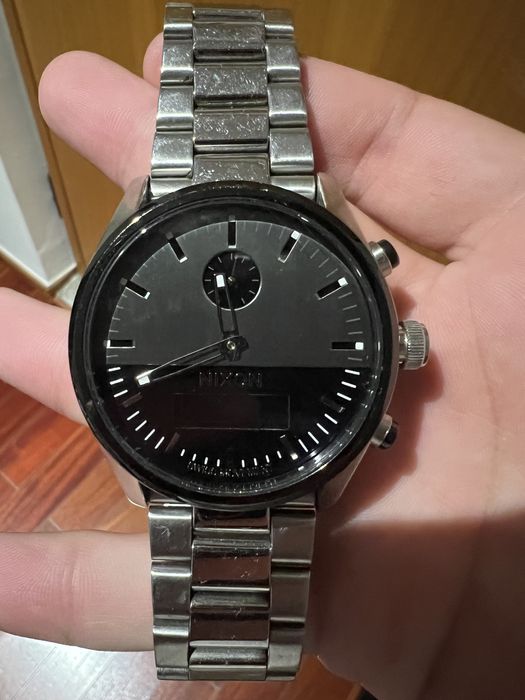 Relógio Nixon analógico e digital (modelo raro)