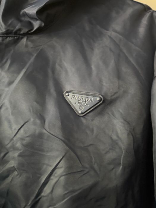 Prada дождевик  синий