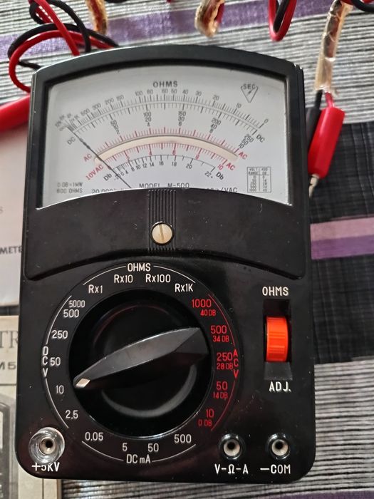 Multímetro Analógico – Modelo M500