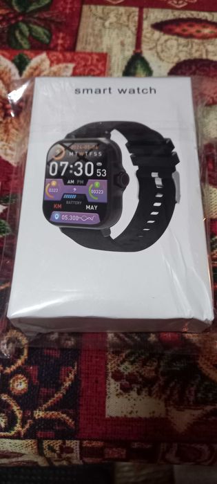 Smart Watch preto novo