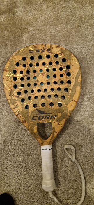 Raquete Cork Extreme Deus II – 360g – Como Nova