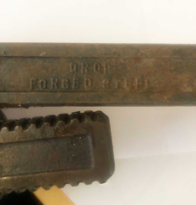 Chave de grifo 18" 450mm em ferro forjado