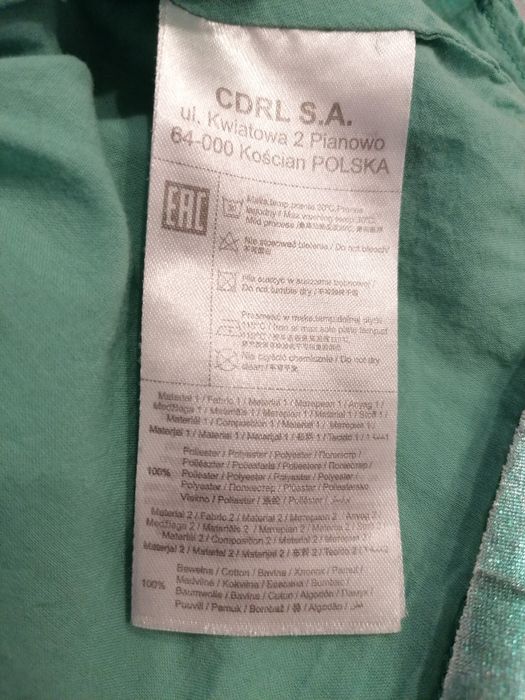 Zielona spódniczka Coccodrillo 98