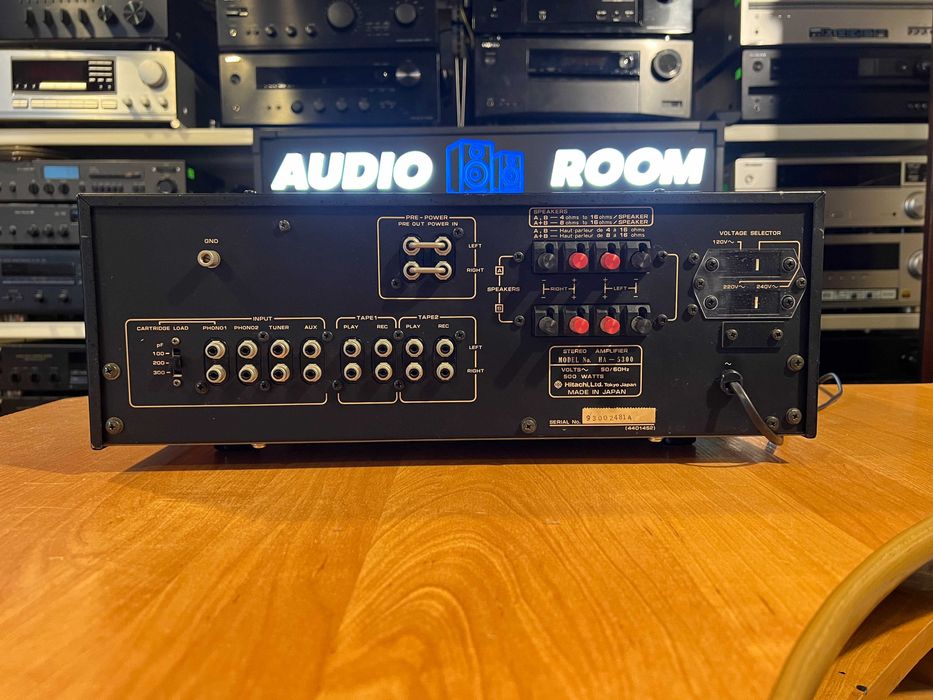 Wzmacniacz Stereo Hitachi HA-5300 Vintage, Audio Room