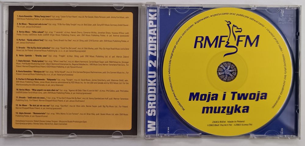 Moja I Twoja Muzyka 2003r De Mono Perfect Kasia Kowalska Varius Manx
