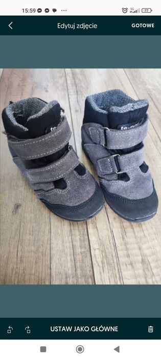 Buty mrugala szare jogi rozmiar 26
