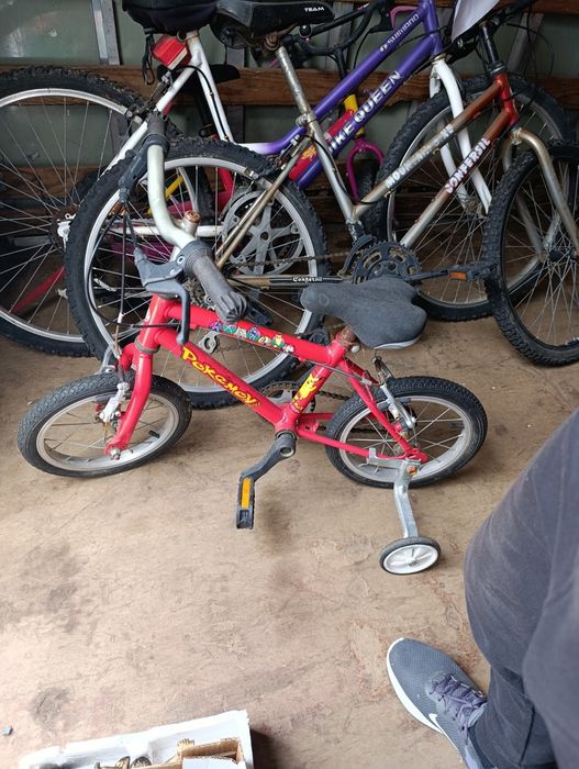 Lote de bicicletas