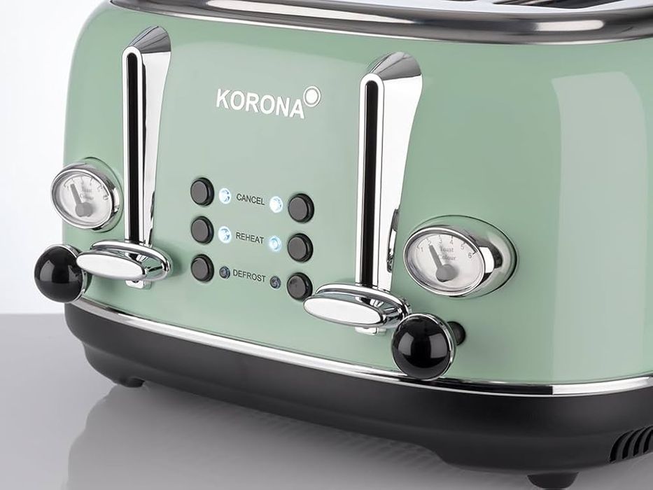 Toster Korona w stylu Retro