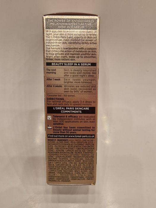 Serum nowej generacji L'Oréal Paris Age Perfect Cell Renew Midnight.