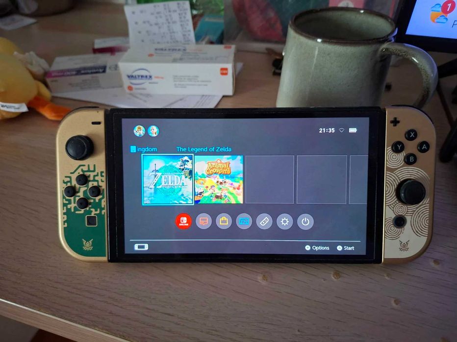 Nintendo Switch Oled Zelda Edition