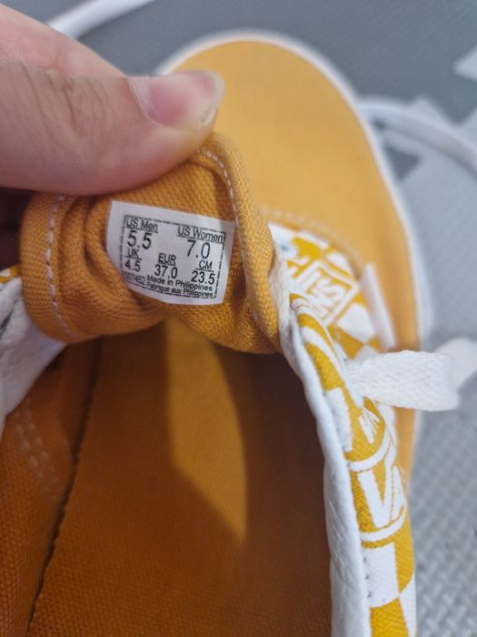 Trampki żółte vans