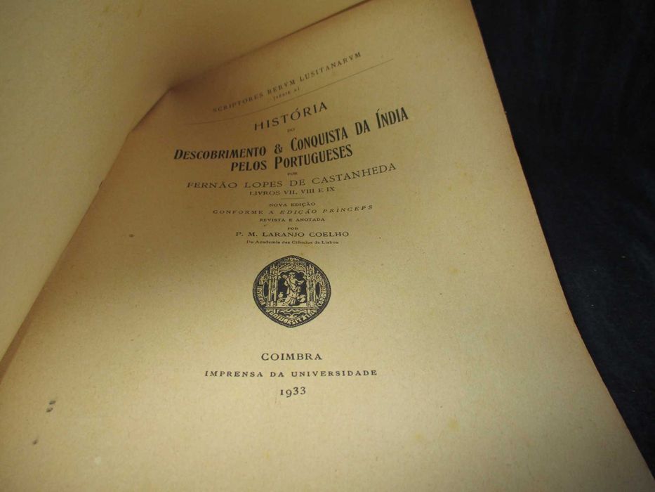Livros História do Descobrimento e Conquista da Índia