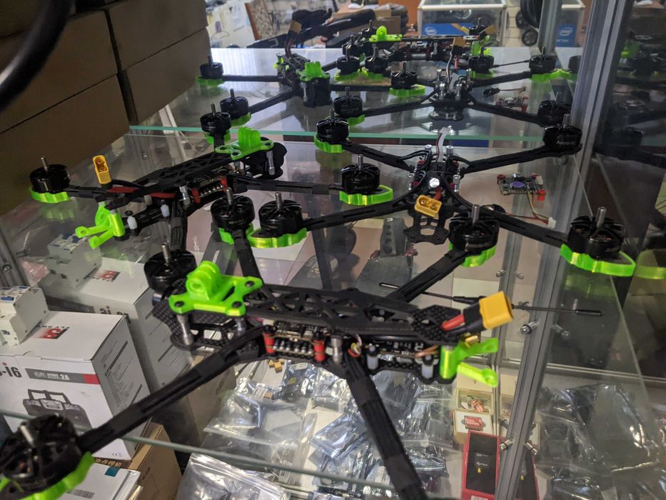 ВІДЕОПЕРЕДАВАЧ fpv VTX  YRrc PAx2 3W 5.8G 40каналів з антеною 14см