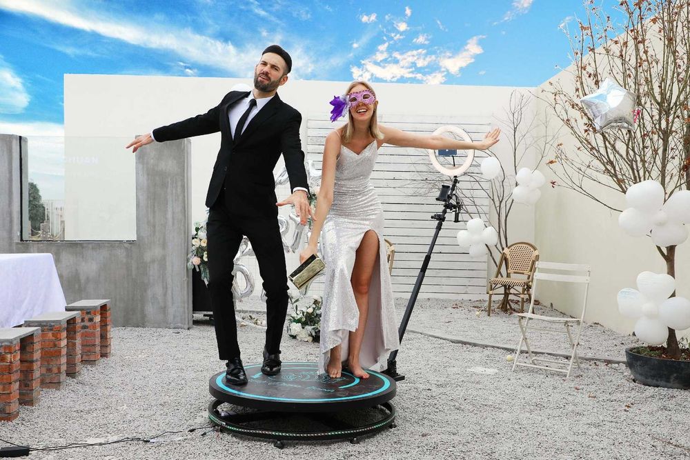 Gotowa działalność eventowa - Fotobudka 360 + Telefon Życzeń