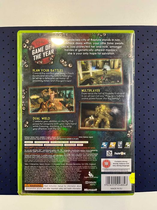 Bioshock 2 Xbox 360