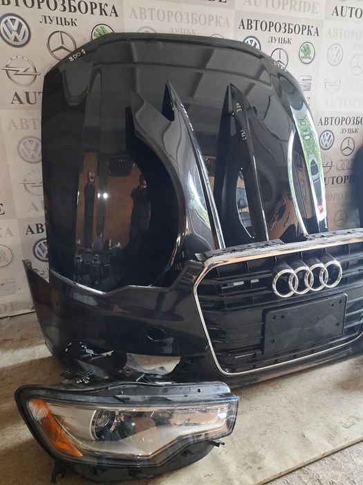 Бампер капот крило фара Audi A6C7 комплект Ауді А6