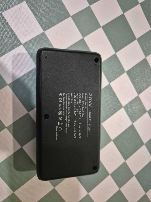 Carregador de bateria SONY cameras