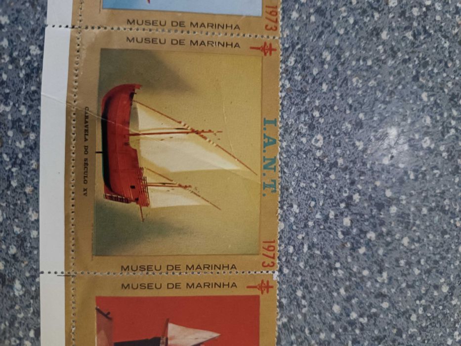 Selos postais 1973 novos