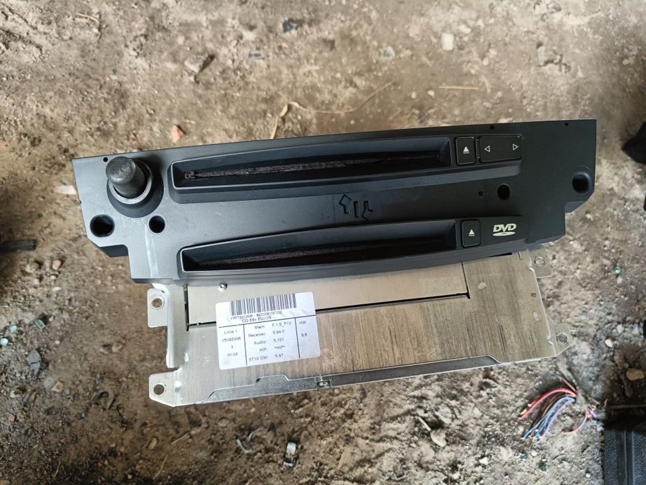 Nawigacja CCC BMW 5 E60 E61 E63 E64 Komplet Stacja Wyświetlacz IDrive
