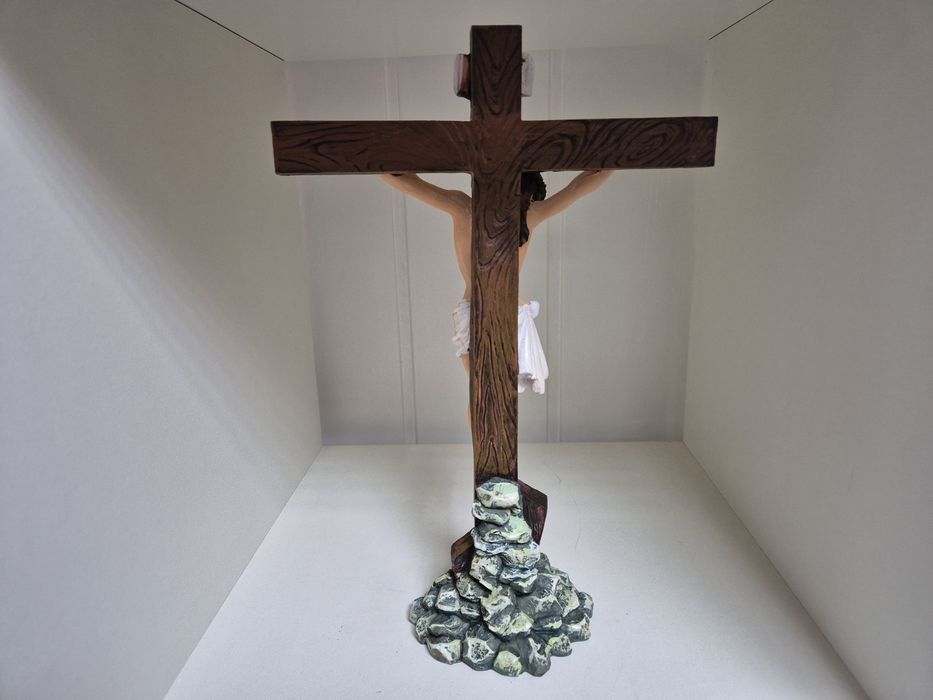 Krzyż stojący Krzyże Jezus Chrystus ukrzyżowany