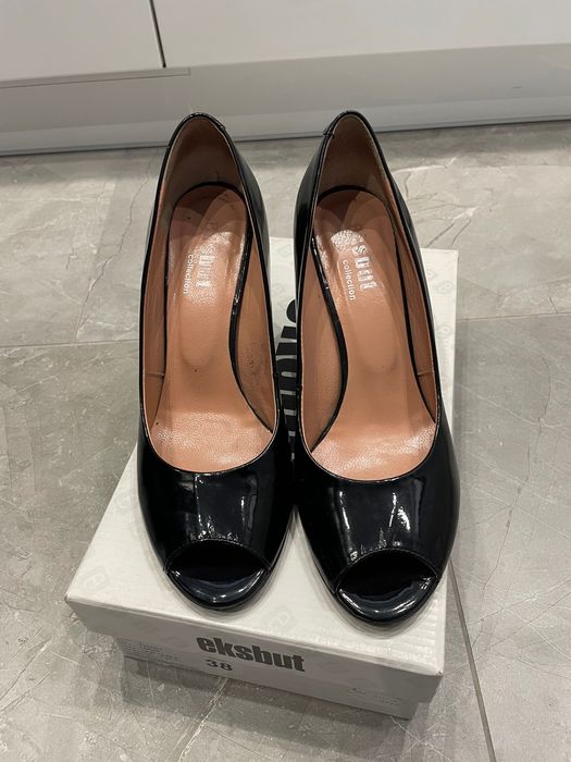 Czółenka Damskie czarne rozmiar 38