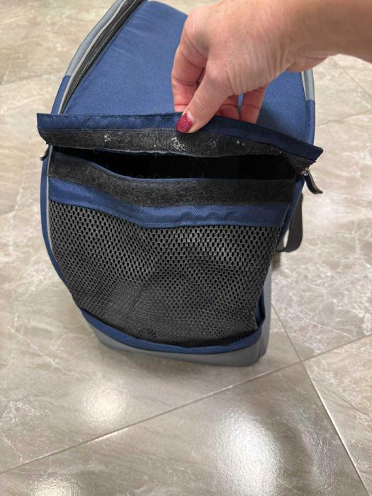 Сумка переноска зручна велика для кота  стан супер!