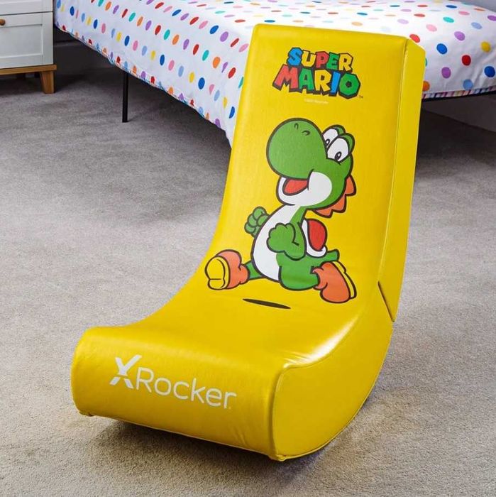 Fotel Gamingowy X-Rocker YOSHI Nintendo NOWY | Żółty | Unikat