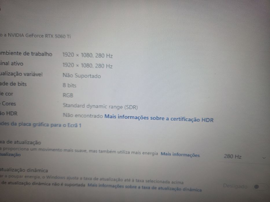 MONITOR CURVO AOC 27 de 280 HZ como novo