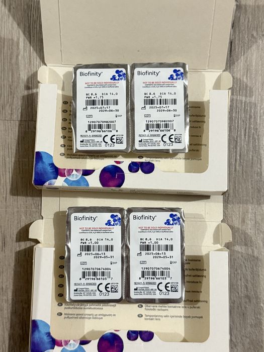 Лінзи Biofinity та розчин