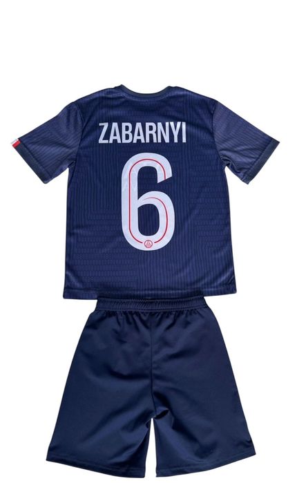 Форма футбольная детская ЗАБАРНИЙ ПСЖ / ZABARNYI PSG  Новый сезон 2026. Футболка и шорты.