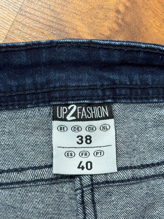 Spodnie jeansowe skinny stretch jeans elastyczne jeans Up2fashion 40 L