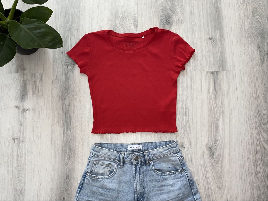 Crop top rozmiar M sinsay