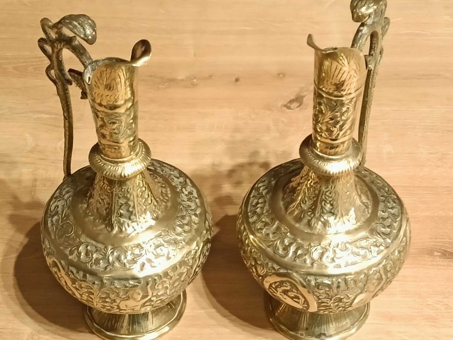 Dzbanki gruby mosiądz Indie